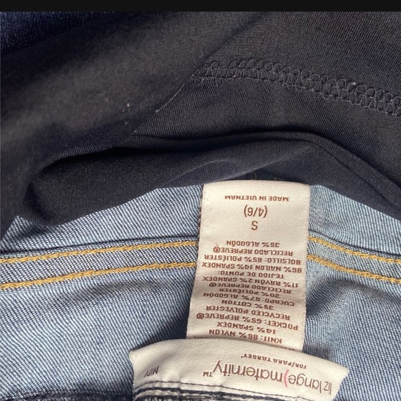 Maternity jean shorts - Picture 4 of 5